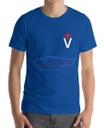 T-shirt: Albin Vega Outline (royalblue)